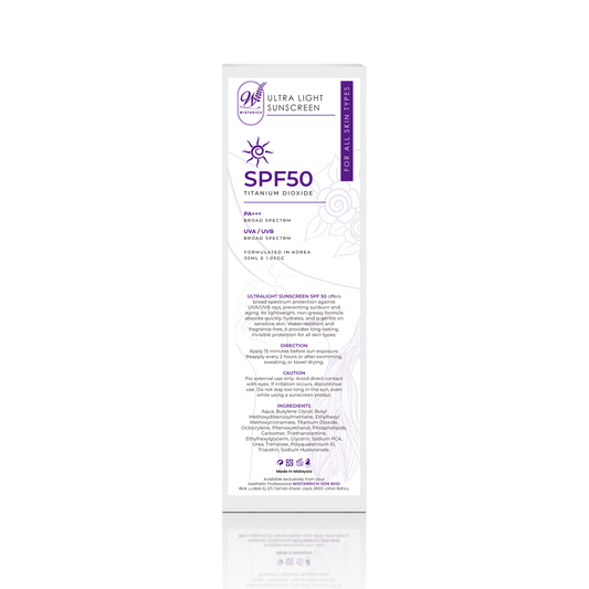 WISTARICH ULTRA LIGHT SUNSCREEN - SPF50
