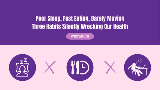 Poor Sleep, Fast Eating, Barely Moving—Three Habits Silently Wrecking Our Health