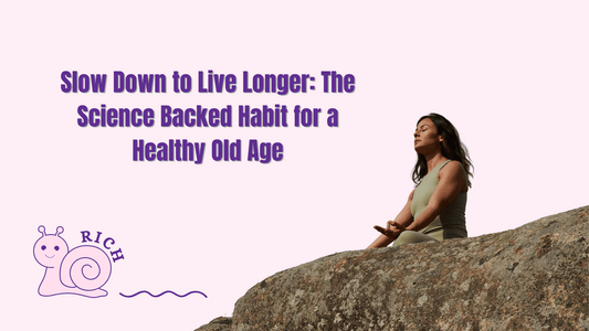 Slow Down to Live Longer: The Science-Backed Habit for a Healthy Old Age