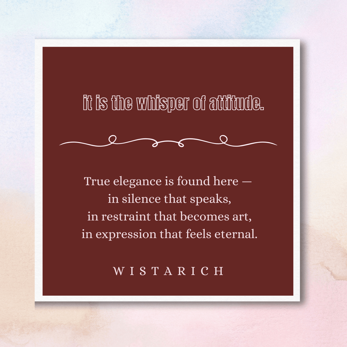 WISTARICH LIP TINT SERUM - 8 ML